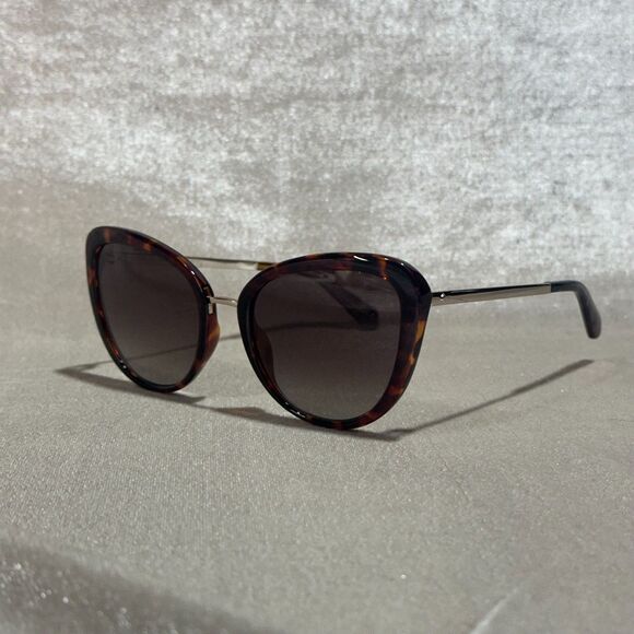 Kate Spade Sydnee Womens Cat Eye Sunglasses Tortoise Brown Gradient Lens main image 7